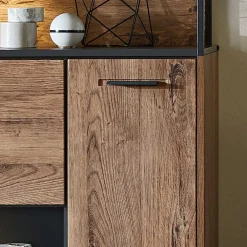 Wohnen Highboards<99x151x38 Industrial Highboard fürs Wohnzimmer - Xindus