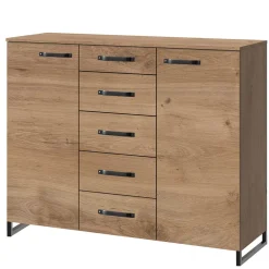 Wohnen Sideboards<139x102x41 Industrial Kommode mit Bügelgestell - Oradea