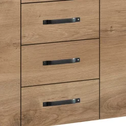 Wohnen Sideboards<139x102x41 Industrial Kommode mit Bügelgestell - Oradea