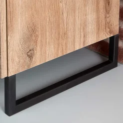 Wohnen Sideboards<139x102x41 Industrial Kommode mit Bügelgestell - Oradea