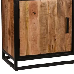 Wohnen Sideboards<170x90x45 Industrial Sideboard mit Bügelgestell aus Metall - Piatrasun