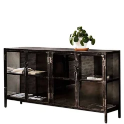 Wohnen Sideboards<180x92x40 Industry Sideboard aus Metallguss - Vatros