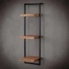 Wohnen Regale<30x100x25 Industry Wandregal mit drei Böden - Ambo