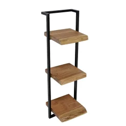 Wohnen Regale<30x100x25 Industry Wandregal mit drei Böden - Ambo