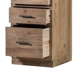 Wohnen Kommoden<50x90x59 Küche Unterschrank mit drei Schubladen - Macsena