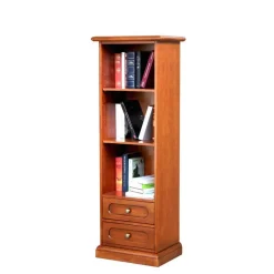 Wohnen Vitrinen<48x136x34 Klassisches Regal mit drei Fächern - Kimms