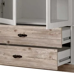 Wohnen Kleiderschränke|Schränke<215x201x60 Kleiderschrank Country Style - Nedita