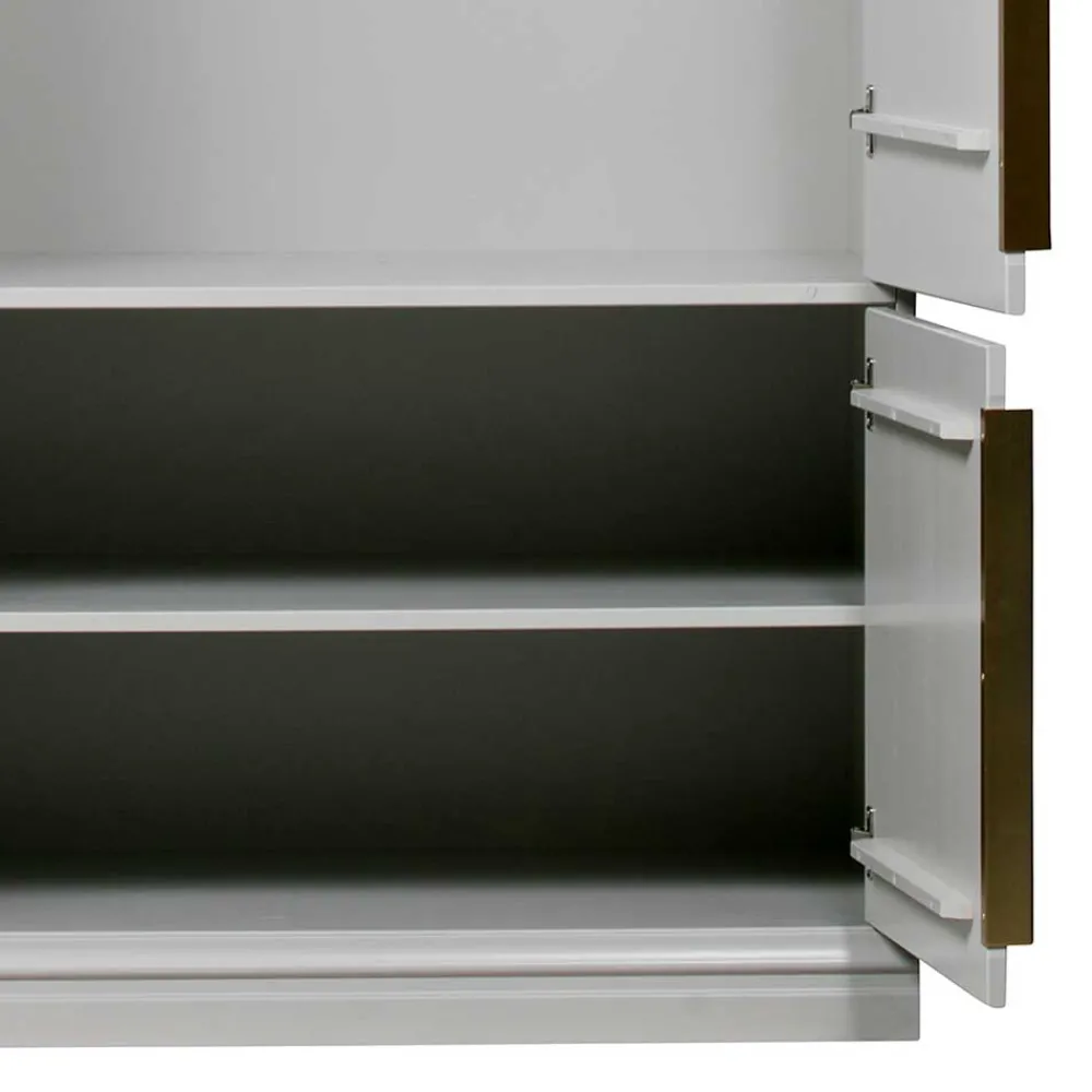Wohnen Kleiderschränke|Schränke<110x215x62 Kleiderschrank in Hellgrau - Emra