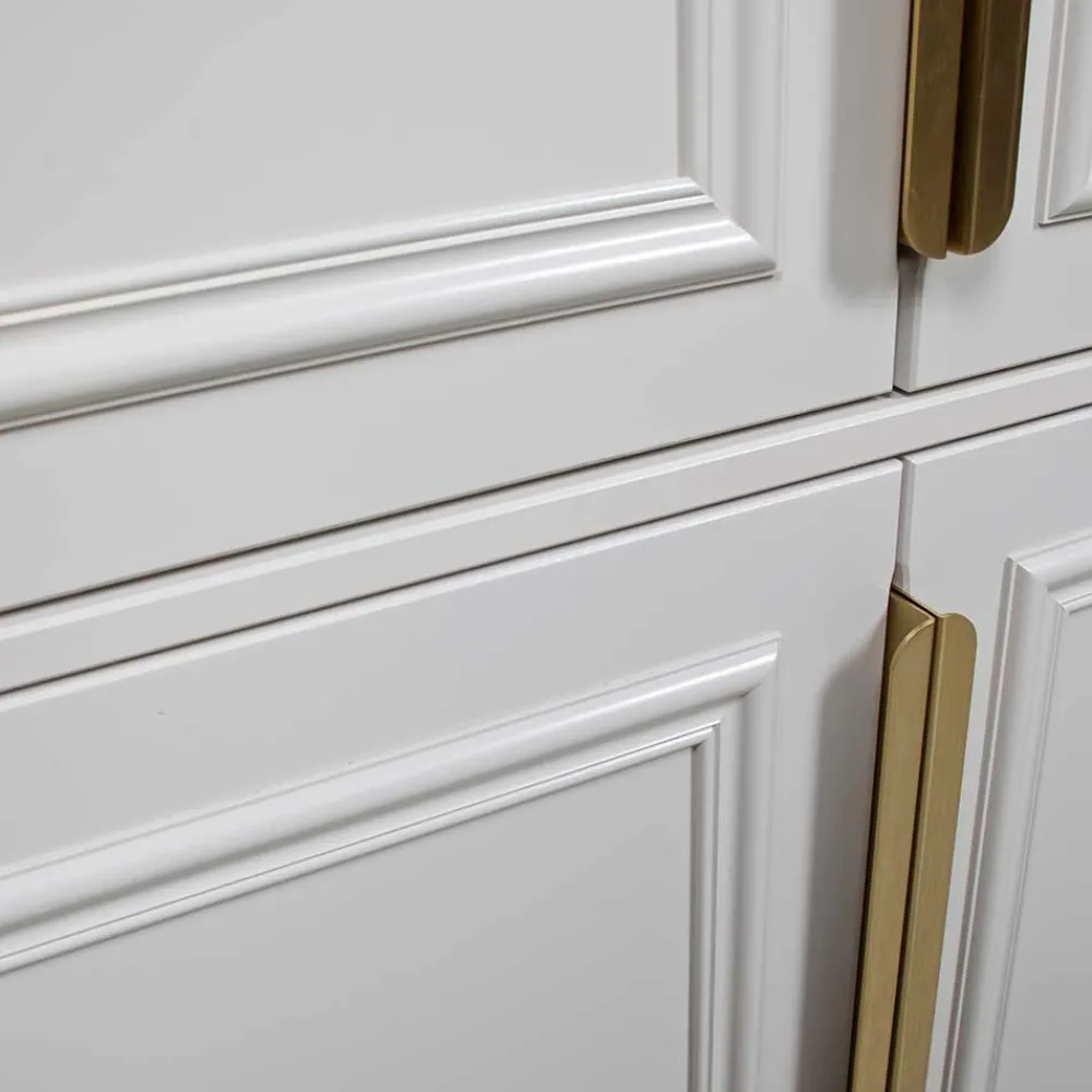 Wohnen Kleiderschränke|Schränke<110x215x62 Kleiderschrank in Hellgrau - Emra