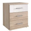 Wohnen Kommoden<46x58x40 Kleine Kommode mit drei Schubladen - Fabricus