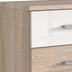 Wohnen Kommoden<46x58x40 Kleine Kommode mit drei Schubladen - Fabricus