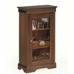 Wohnen Vitrinen<51x92x32 Kleine Vitrine mit einer Glastür - Lemerzi