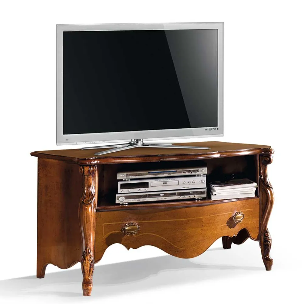 Wohnen Tv & Hifi-Möbel|Lowboards<107x56x46 Kleines TV Lowboard italienisch - Carlenna