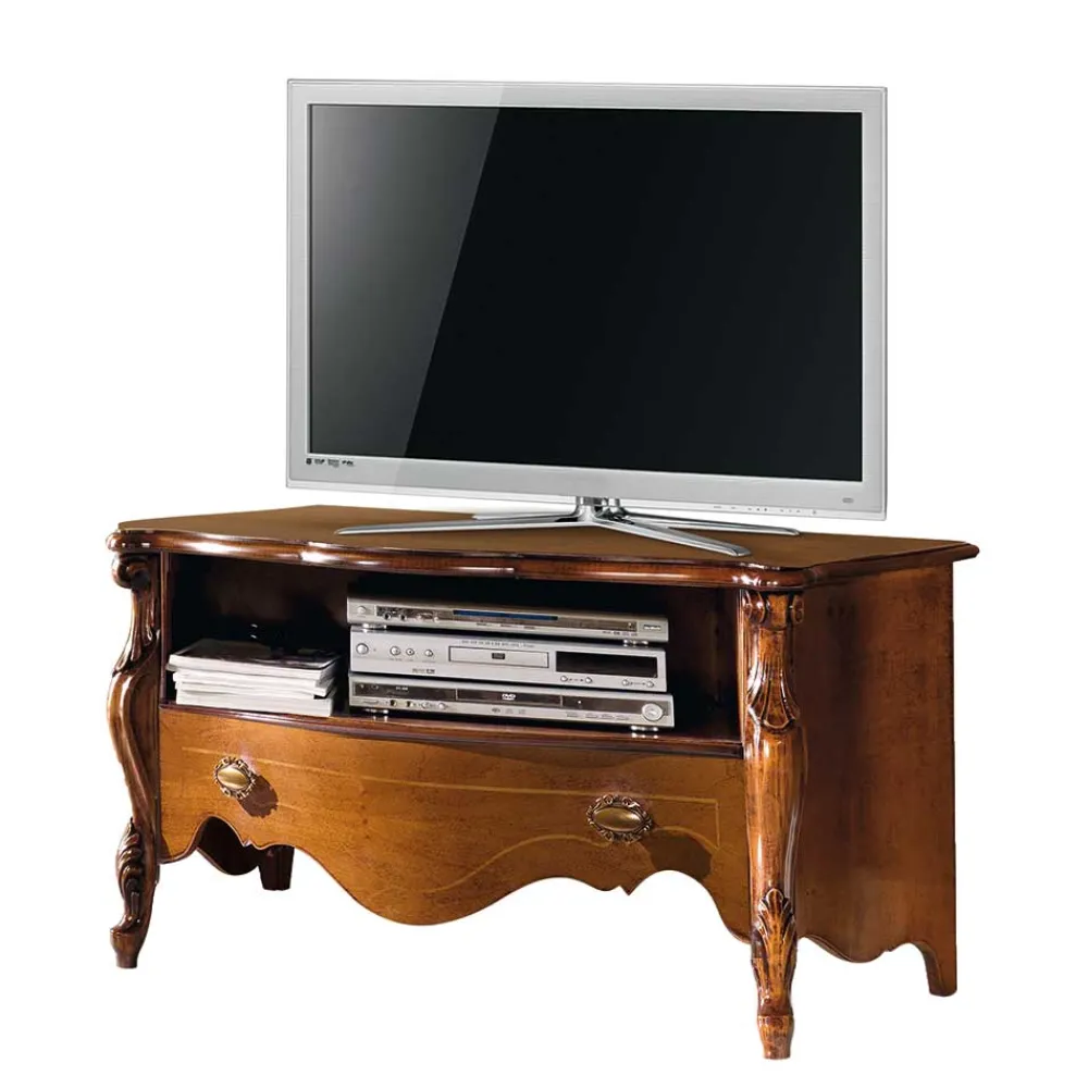 Wohnen Tv & Hifi-Möbel|Lowboards<107x56x46 Kleines TV Lowboard italienisch - Carlenna