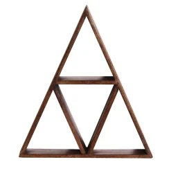 Wohnen Regale<40x45x10 Kleines Wandregal im Dreieck Design - Haveling