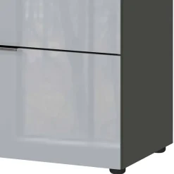 Wohnen Sideboards<134x102x42 Kombi Kommode mit Glas Front - Ruudy