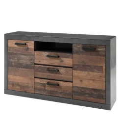Wohnen Sideboards<153x87x43 Kombi Sideboard mit Sockel - Timuras