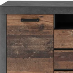 Wohnen Sideboards<153x87x43 Kombi Sideboard mit Sockel - Timuras