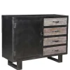Wohnen Sideboards<120x90x40 Kombi-Kommode im Factory Style - Vebugran