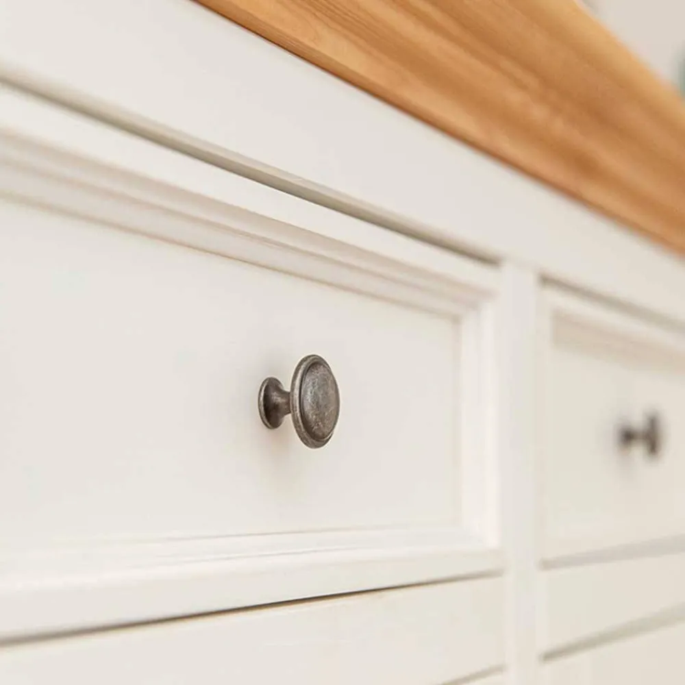 Wohnen Sideboards<130x85x45 Kombi-Kommode im Modern Country Style - Vitablo