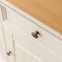 Wohnen Sideboards<130x85x45 Kombi-Kommode im Modern Country Style - Vitablo