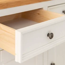 Wohnen Sideboards<130x85x45 Kombi-Kommode im Modern Country Style - Vitablo