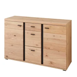 Wohnen Sideboards<134x86x42 Kombi-Kommode teilmassiv - Latenda