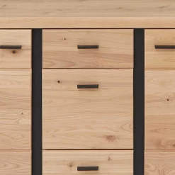 Wohnen Sideboards<134x86x42 Kombi-Kommode teilmassiv - Latenda