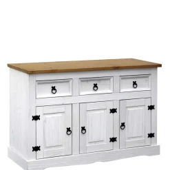 Wohnen Sideboards<130x80x45 Kommode im mexikanischen Stil - Lorena