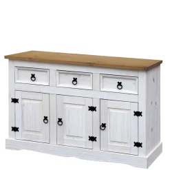 Wohnen Sideboards<130x80x45 Kommode im mexikanischen Stil - Lorena