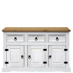 Wohnen Sideboards<130x80x45 Kommode im mexikanischen Stil - Lorena