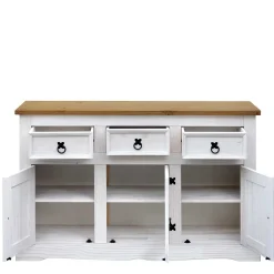 Wohnen Sideboards<130x80x45 Kommode im mexikanischen Stil - Lorena