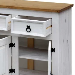 Wohnen Sideboards<130x80x45 Kommode im mexikanischen Stil - Lorena