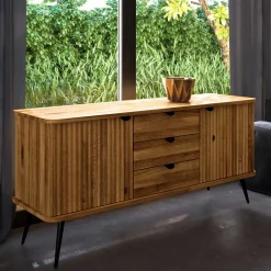 Wohnen Sideboards<144x72x46 Kommode im Modernen Wohnstil - Casarius