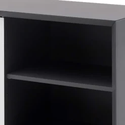 Wohnen Sideboards<137x92x40 Kommode in Grau & Weiß - Vadids