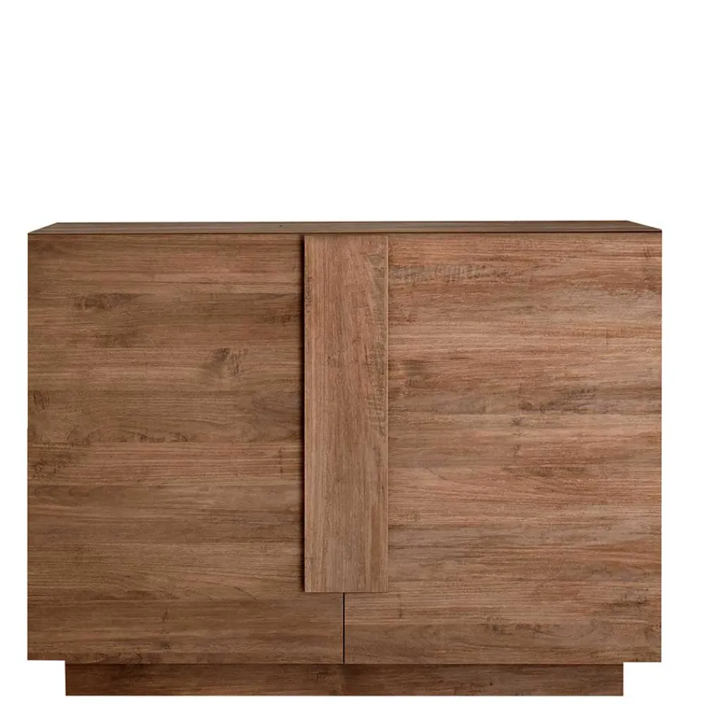 Wohnen Sideboards<121x90x44 Kommode in Holzoptik mit Doppeltür - Basento