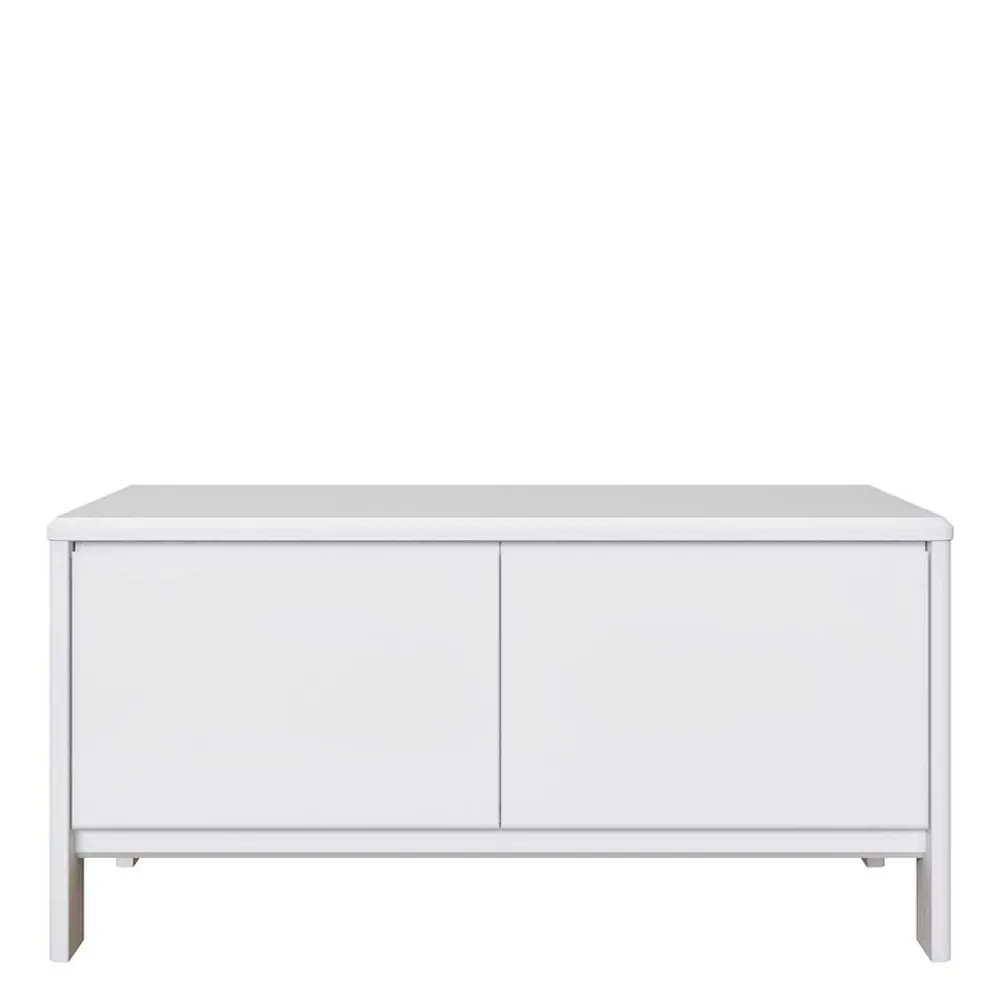 Wohnen Tv & Hifi-Möbel|Lowboards<98x48x34 Kommode in Weiß aus Kiefer - Oranias