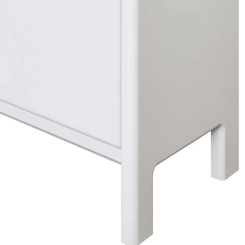 Wohnen Tv & Hifi-Möbel|Lowboards<98x48x34 Kommode in Weiß aus Kiefer - Oranias