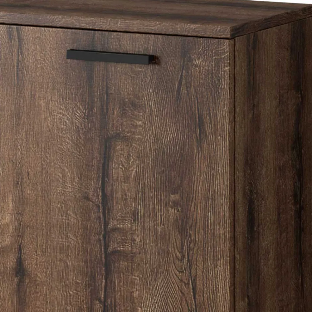 Wohnen Sideboards<132x93x38 Kommode in Wildeiche dunkel - Ulpro