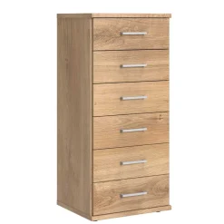 Wohnen Kommoden<46x106x40 Kommode mit sechs Schubladen - Osicria