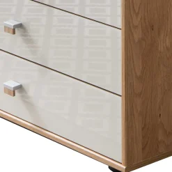Wohnen Sideboards<120x86x43 Kommode mit Tür & 5 Schubladen - Emdsiva