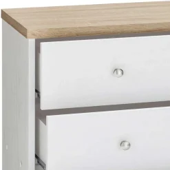 Wohnen Kommoden<80x80x35 Kommode mit vier Schubladen - Nudion