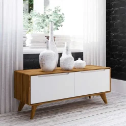 Wohnen Tv & Hifi-Möbel|Lowboards<120x48x40 Kommode mit zwei Türen - Diesta III