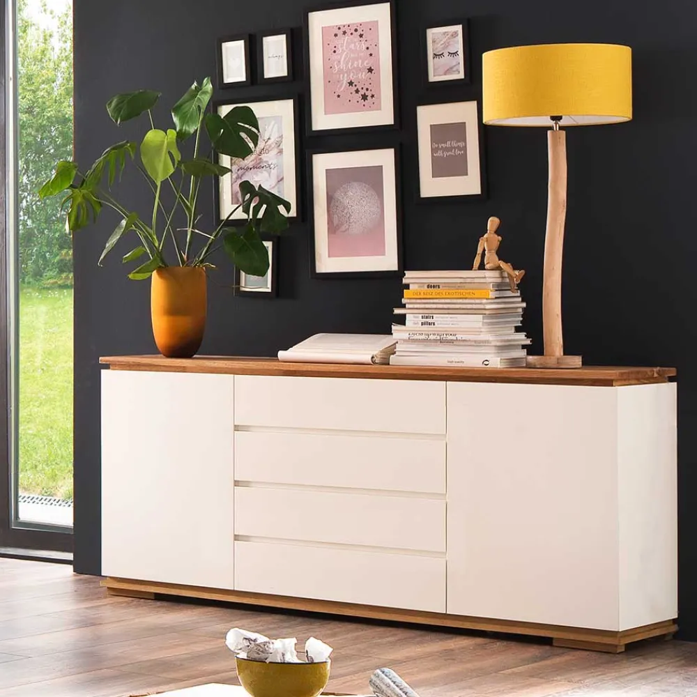 Wohnen Sideboards<172x81x40 Kommode zweifarbig - Vangels