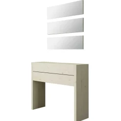 Wohnen Garderoben<87x145x29 Konsolentisch & Spiegel Set - Inegrados (vierteilig)