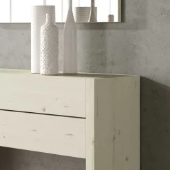 Wohnen Garderoben<87x145x29 Konsolentisch & Spiegel Set - Inegrados (vierteilig)