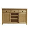 Wohnen Sideboards<144x91x40 Landhaus Anrichte aus Kiefer Massivholz - Krems