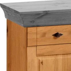 Wohnen Sideboards<144x84x45 Landhaus Anrichte mit drei Schubladen - Eshelas I