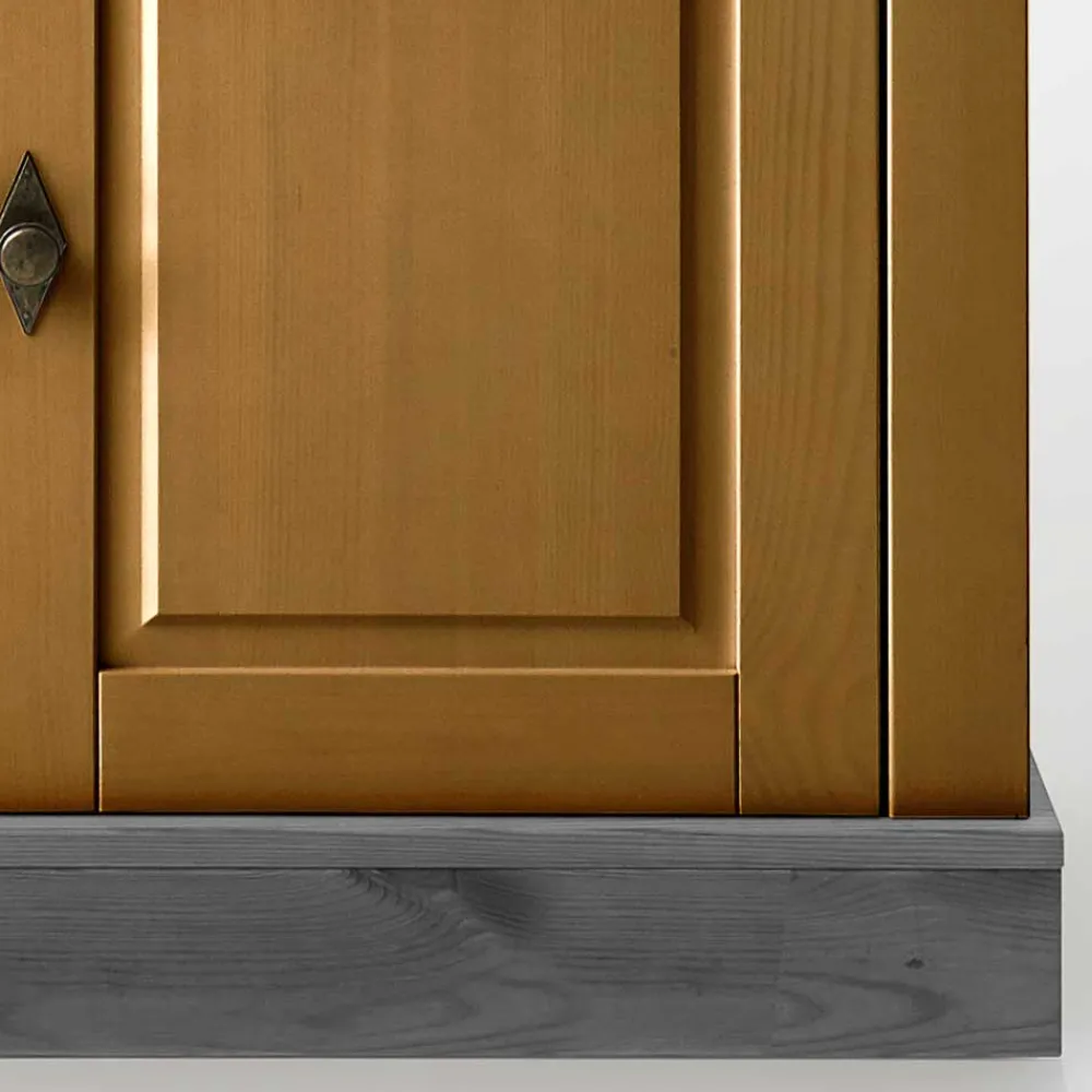 Wohnen Sideboards<144x84x45 Landhaus Anrichte mit drei Schubladen - Eshelas I
