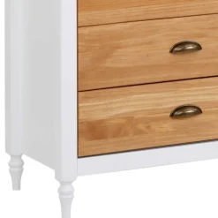 Wohnen Sideboards<140x80x35 Landhaus Anrichte mit Metallgriffen - Xasimir